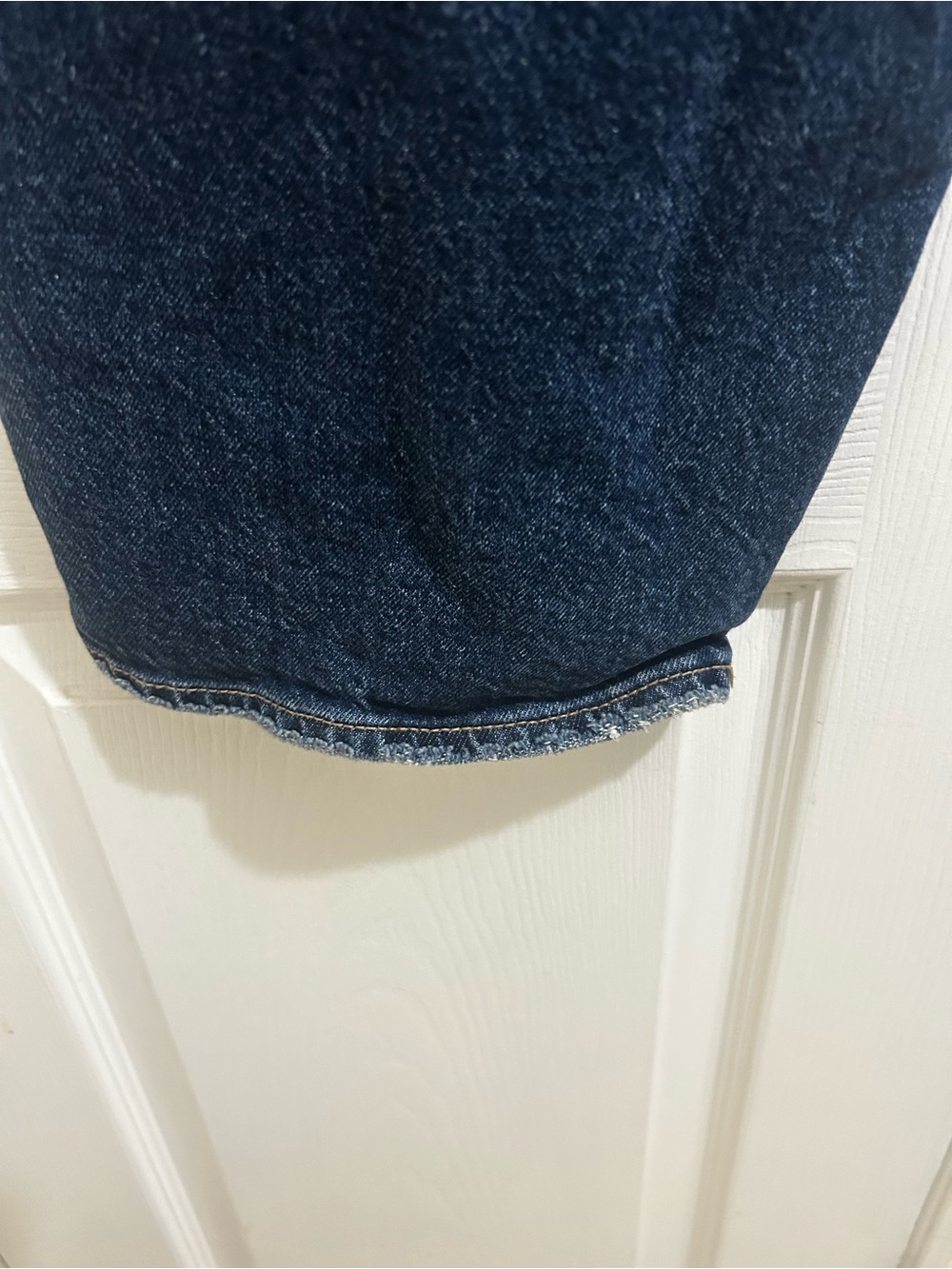 American Eagle Outfitters Stretch Barrel Baggy Medium Blue Wash Women’s Size 14 - Picture 8 of 10